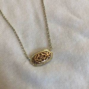 Kendra Scott Elisa Rose Gold Pendent Necklace
